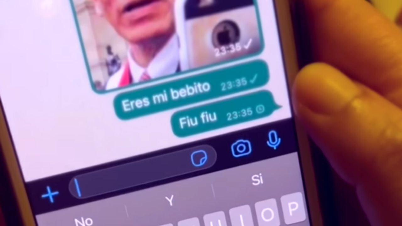 Captura de pantalla del video oficial de la viral canción Mi Bebito fiu fiu
