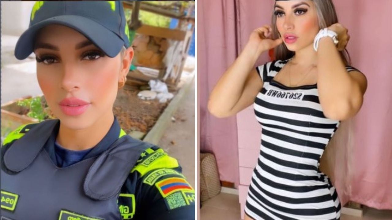Alexa Narváez, la policía más sexy de Colombia