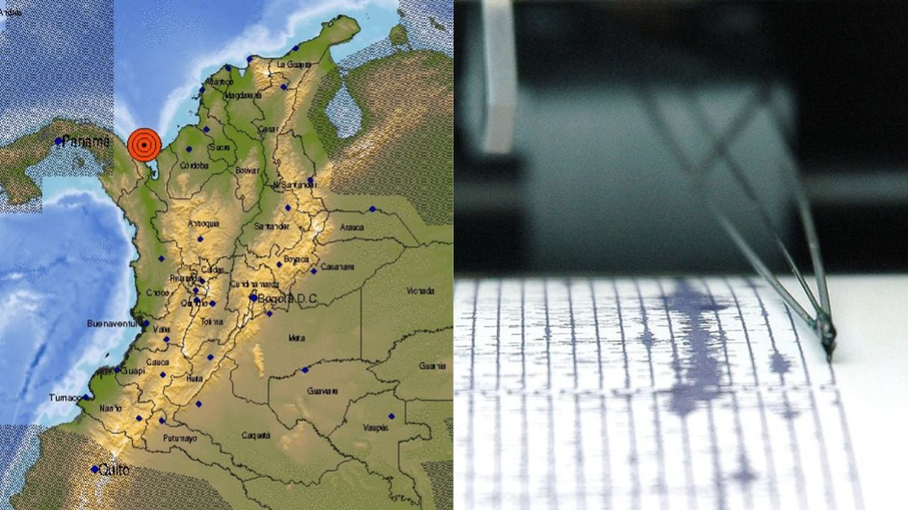 Varios temblores sacudieron a Colombia durante este miércoles, 24 de mayo.