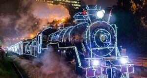 Todo listo para que los bogotanos disfruten del tren navideño de la sabana. La ruta inicia en el Centro Comercial Gran Estación.