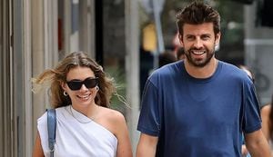 Clara Chía y Piqué tuvieron una pequeña 'escapada' por Barcelona