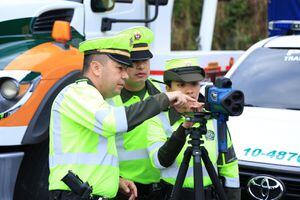 Policía de Tránsito encargada de imponer fotomultas.