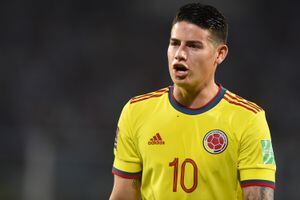 James Rodríguez es uno de los referentes de la Selección Colombia