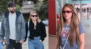 Clara Chía y Piqué estaban en el juzgado, mientras que Shakira se iba de Barcelona