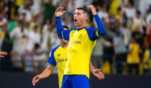 El poderío goleador de Cristiano Ronaldo no ha mermado desde su llegada a Arabia Saudita.