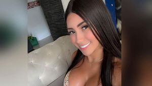 Wendy Sánchez, la mujer que puso a suspirar a los hinchas en el partido de la Selección en Barranquilla
@wensanchez.27