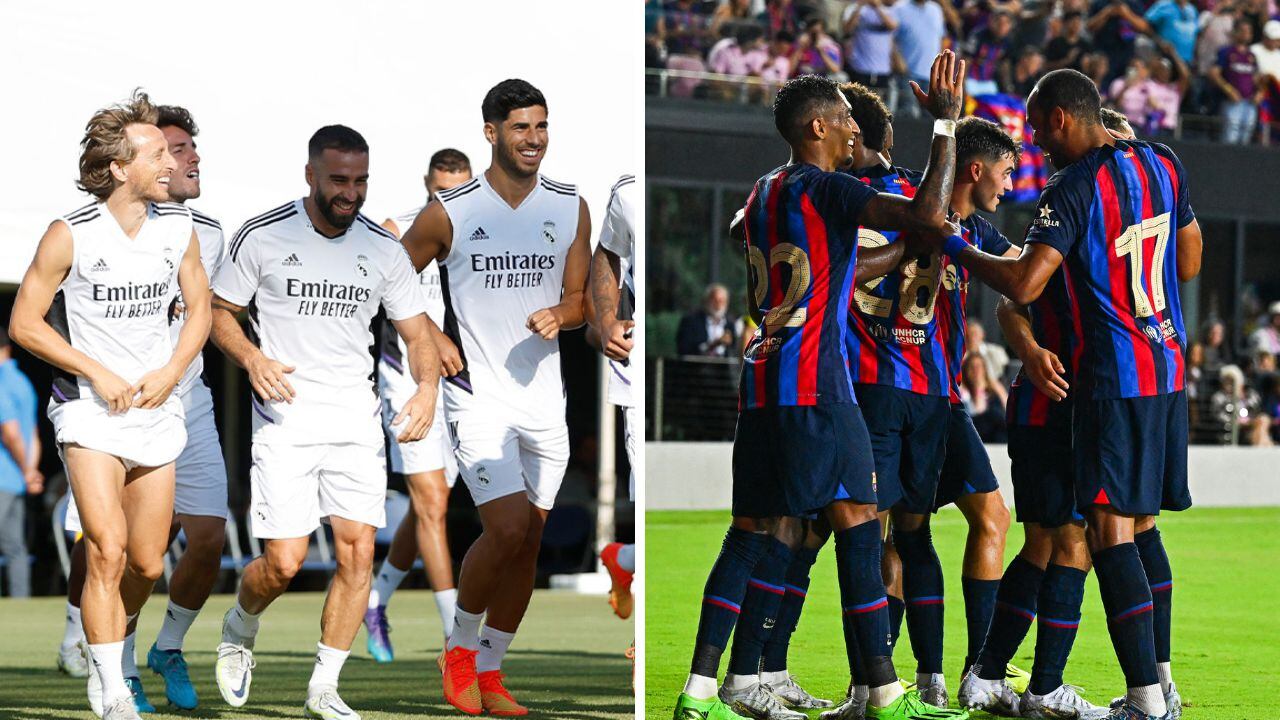 Real Madrid y Barcelona se encontrarán en Las Vegas para un amistoso