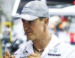 Michael Schumacher, expiloto alemán de Mercedes.