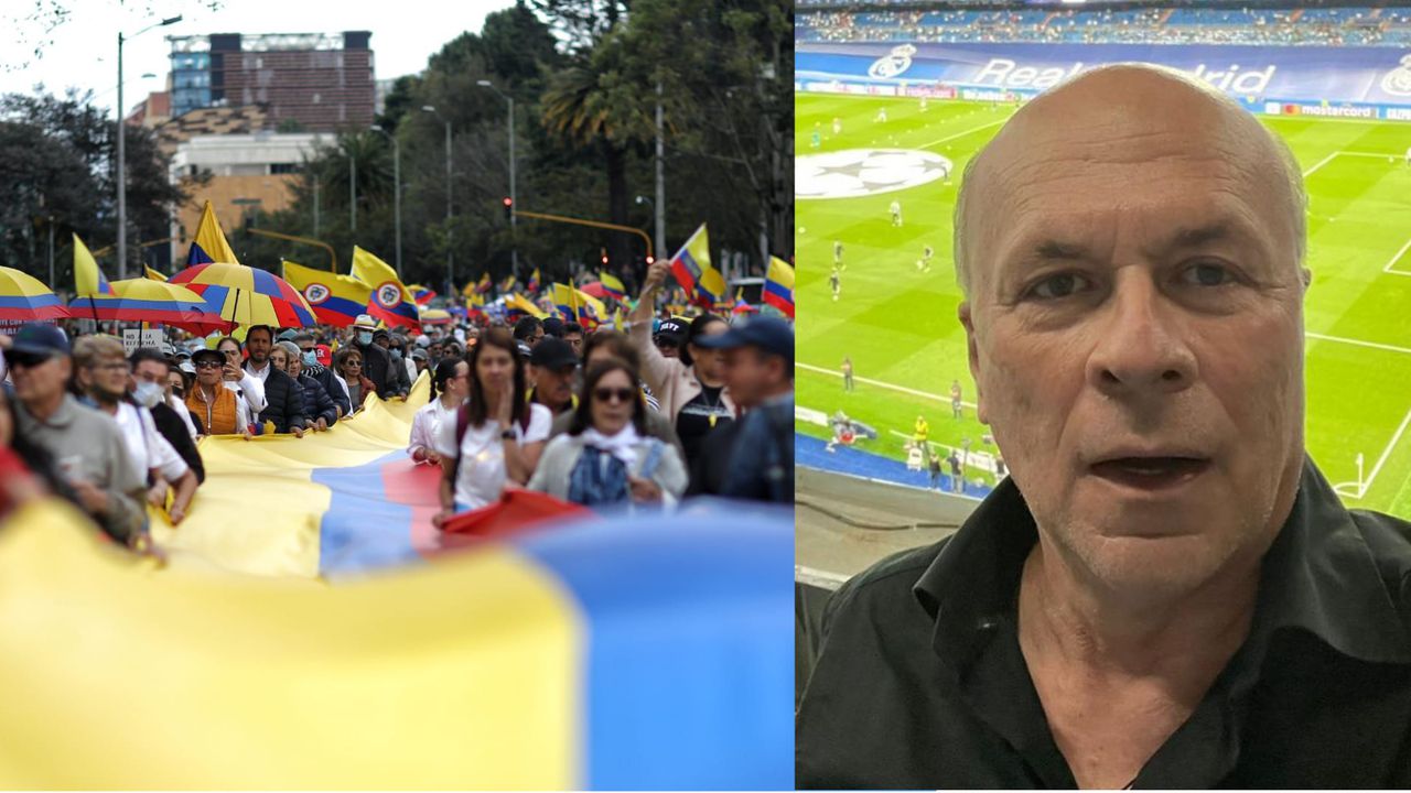 Carlos Antonio Vélez celebró ‘goleada’ marcha de ciudadanos en contra de Gustavo Petro