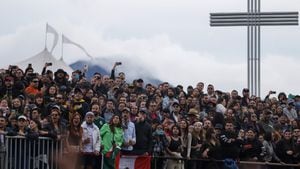 Bogotá, 24 de Septiembre de 2022. Festival Cordillera en la tarde de este sábado en el Parque Metropolitano Simón Bolívar. Banda: Molotov. (Colprensa - Álvaro Tavera)