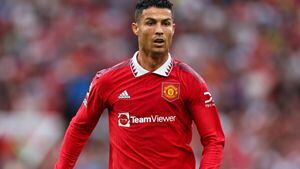 Cristiano Ronaldo, jugador del Manchester United, durante la victoria ante el Arsenal.