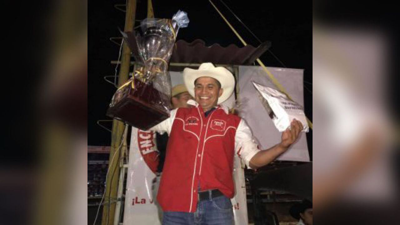 Raúl Ricardo Daza fue campeón mundial de coleo en 2018.