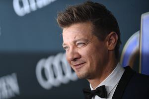 (FILES) In this file photo taken on April 22, 2019 US actor Jeremy Renner arrives for the World premiere of Marvel Studios' "Avengers: Endgame" at the Los Angeles Convention Center in Los Angeles. - Movie star Jeremy Renner, known for his role as Hawkeye in several Marvel blockbusters, was in critical but stable condition following an accident while plowing snow, his representative told US media. Renner was using a truck-sized tracked snow vehicle about a quarter mile from his mountain home on January 1, 2023 when the vehicle accidentally ran over one of his legs, the TMZ tabloid news website said. (Photo by VALERIE MACON / AFP)