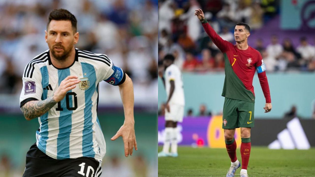 Messi y Cristiano van por la bota de oro del Mundial.