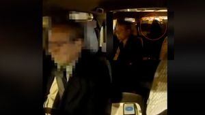 El supuesto hecho paranormal quedó registrado en video