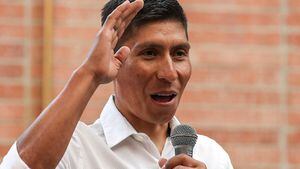 Rueda de Prensa Nairo Quintana.
Bogotá Enero 25 de 2023.
Foto: Juan Carlos Sierra-Revista Semana.