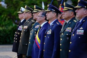 Presidente Gustavo Petro - Cupula Militar Foto: Nelson Cardenas - Presidencia