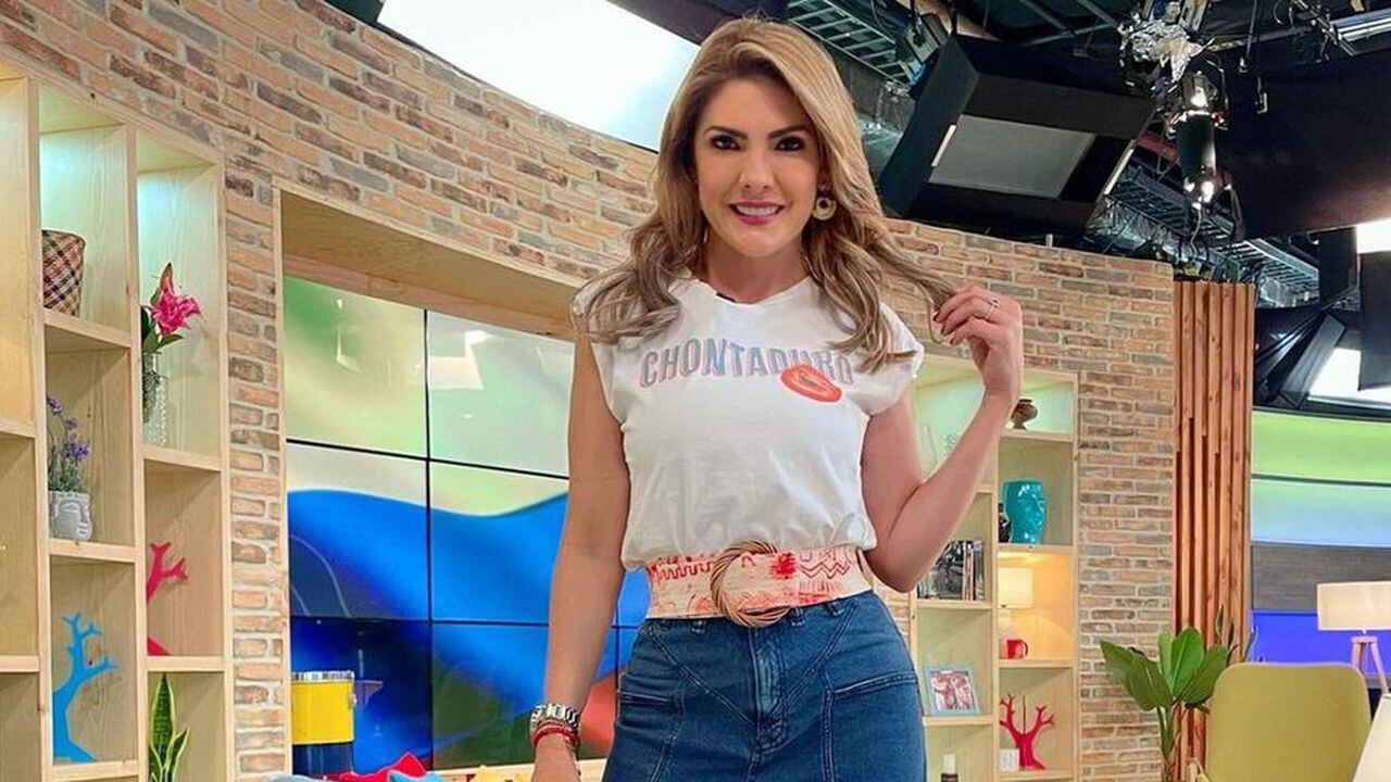 La presentadora Ana Karina Soto ha estado ausente del programa Buen Día Colombia por el fallecimiento de su madre. Foto: Instagram Ana Karina Soto.