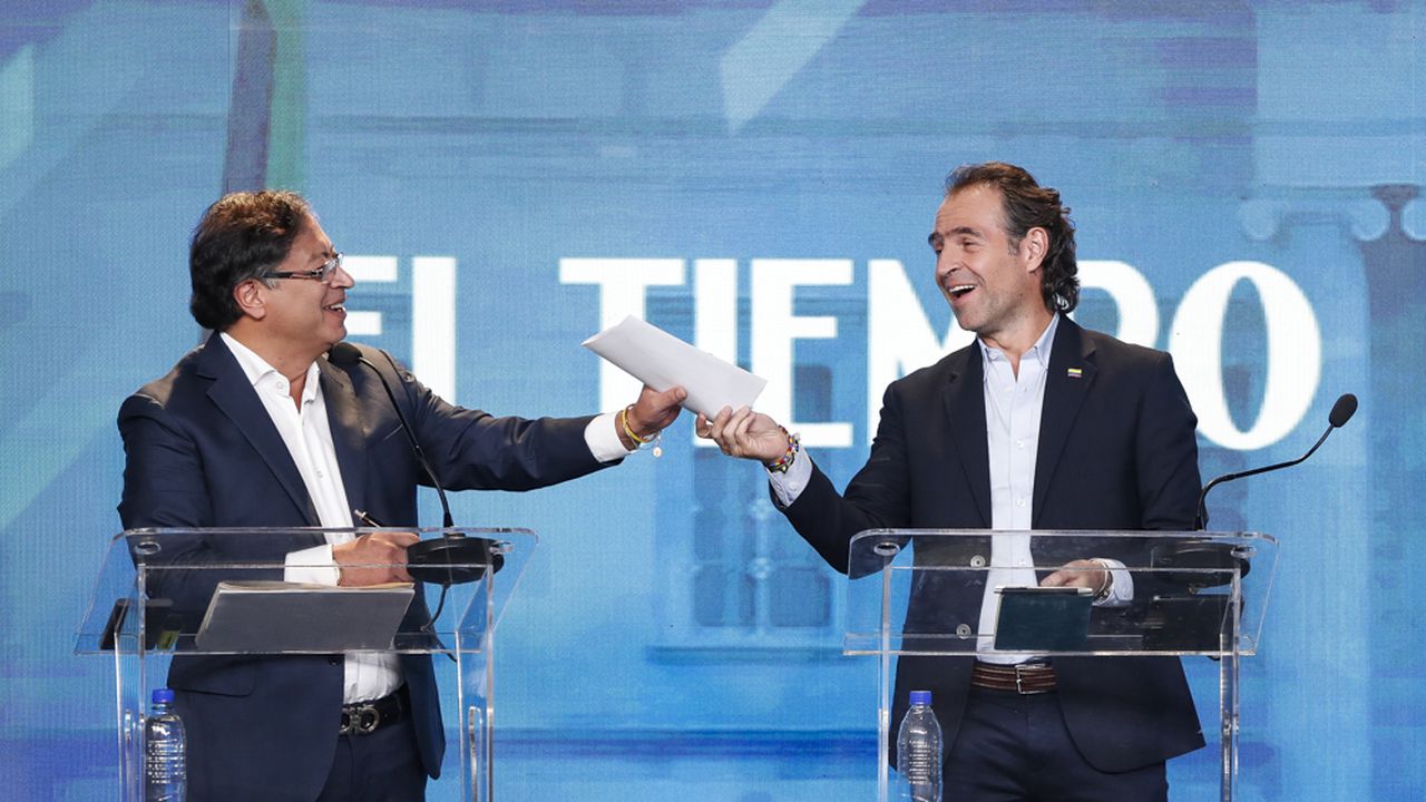 Federico Gutiérrez y Gustavo Petro debate definitivo