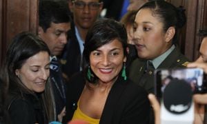 Irene Vélez, Ministra de Minas y Energía 
Rueda de Prensa debate de control político