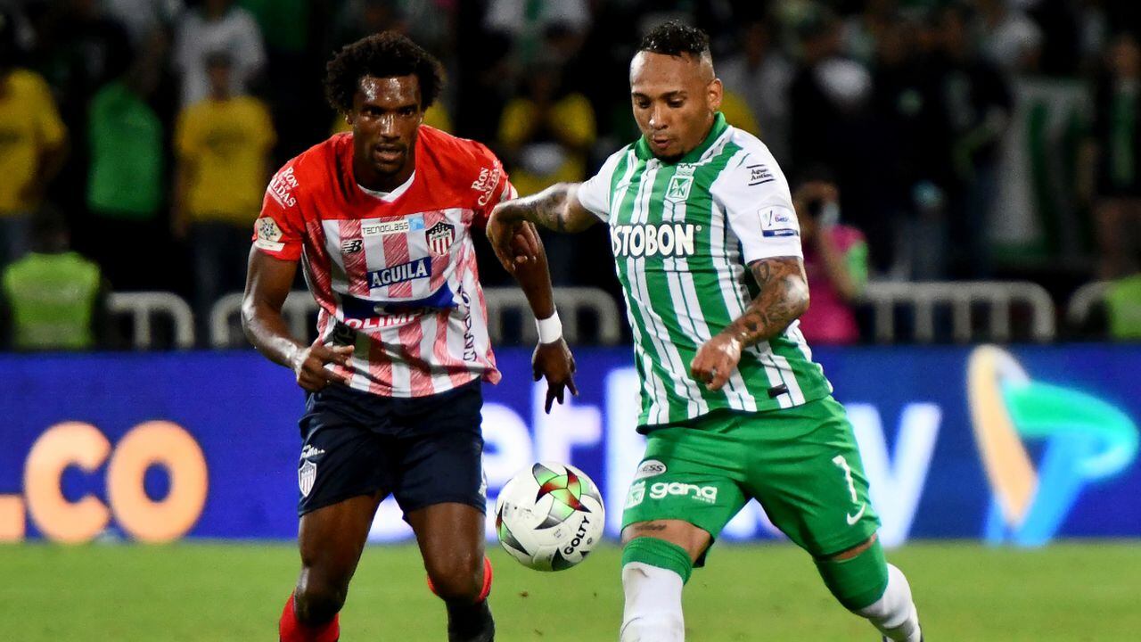 Atlético Nacional vs. Junior de Barranquilla, Liga BetPlay I-2022 fecha 2. Foto: Dimayor