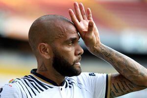 Dani Alves, jugador brasileño.