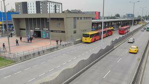 Portal El Dorado, uno de los últimos inaugurados por TransMilenio.