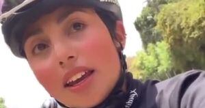 Catalina Orejuela, ciclista colombiana del equipo Avinal - El Carmen de Viboral