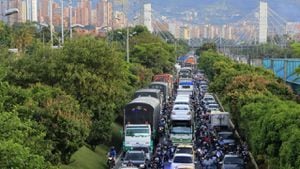 La capital de Antioquia presenta un alto flujo vehicular en época decembrina