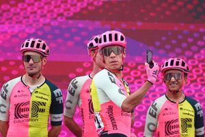 Rigoberto Urán, corredor del EF Education EasyPost