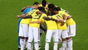 Selección Colombia durante el Mundial de Rusia.