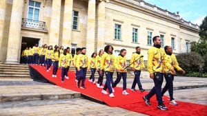 Deportistas que hacen parte del Equipo Colombia