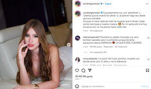 La joven es la actual novia del influencer Yeferson Cossio