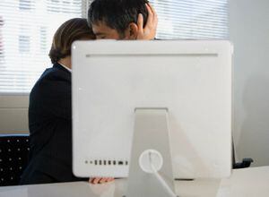 En último término el trabajo pasa a ser el vínculo con la pareja.