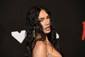 Megan Fox Center on Sunday, Sept. 12, 2021, in New York. (Photo by Evan Agostini/Invision/AP)