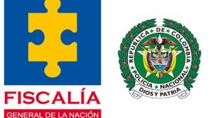 Logos de la Fiscalía y la Policía Nacional