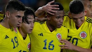La Selección Colombia Sub-20 clasificó en el segundo lugar del grupo A