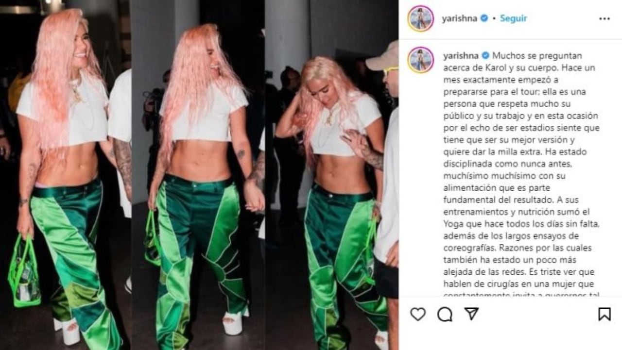 Las fotos más explosivas de la entrenadora personal de Karol G