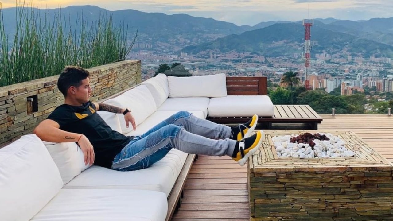 La propiedad del colombiano está llena de lujos.