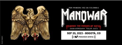 La agrupación de heavy metal confirma su fecha en Colombia