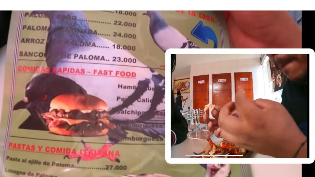 Restaurante de paloma asada