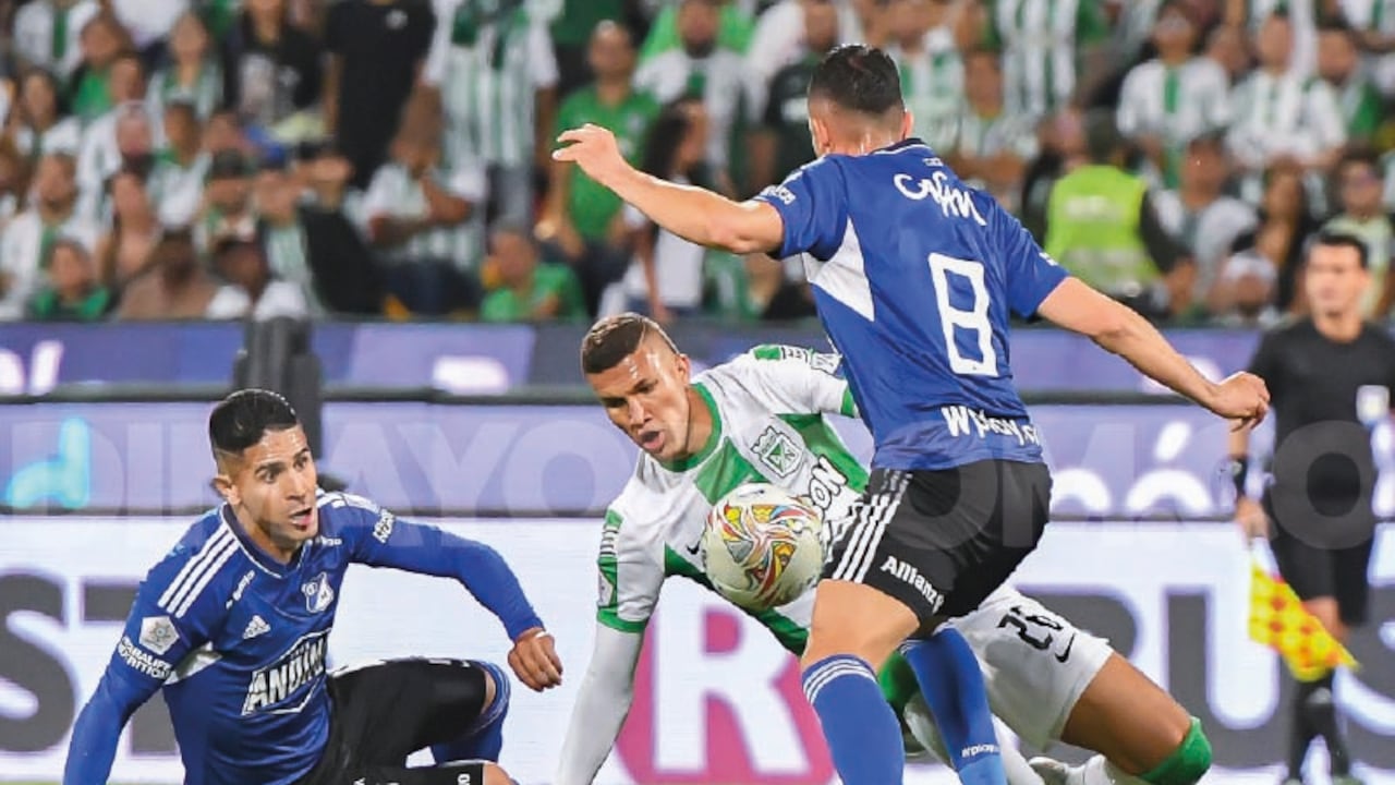 Nacional y Millonarios empataron a cero en el Atanasio Girardot