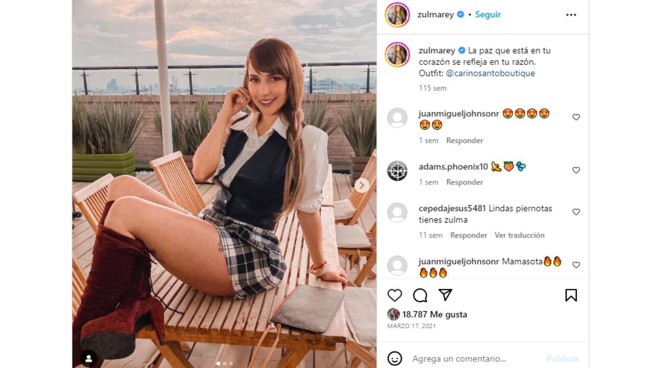 Las mejores fotos de Zulma Rey, la sensual participante de 'MasterChef Celebrity' 2023