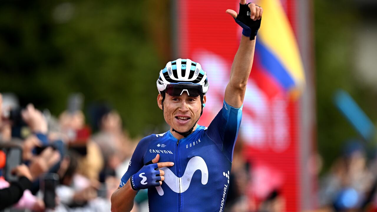 Einer Rubio ganó la etapa 13 del Giro de Italia.