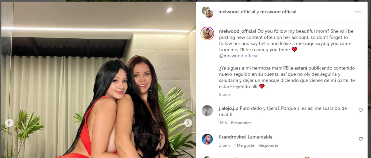 Foto: Instagram @melwood_official