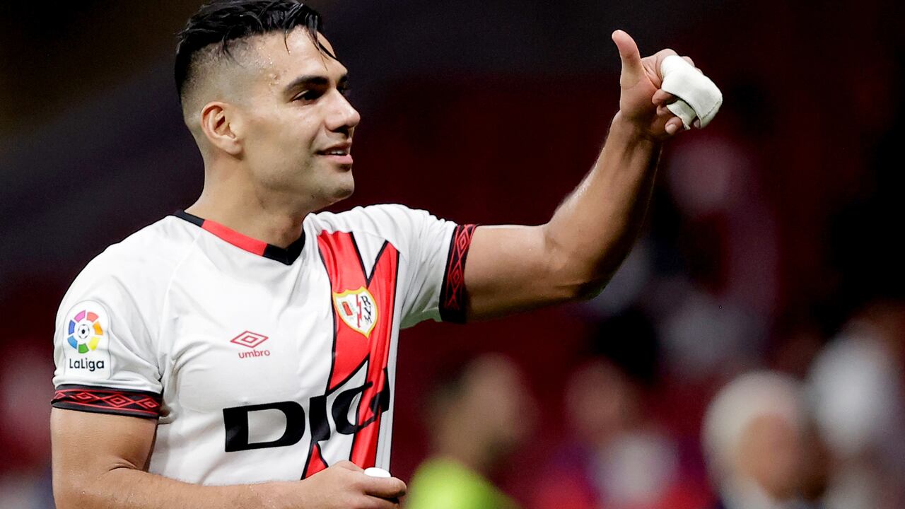 Flacao García, jugador del Rayo Vallecano.