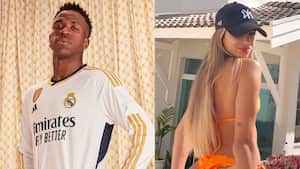 Vinicus Junior y la modelo que lo tendría enamorado