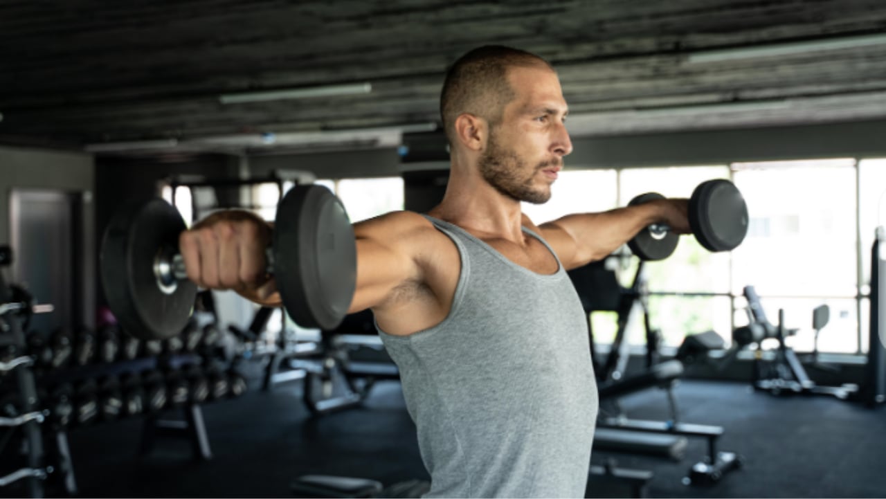 Vuelos con mancuernas