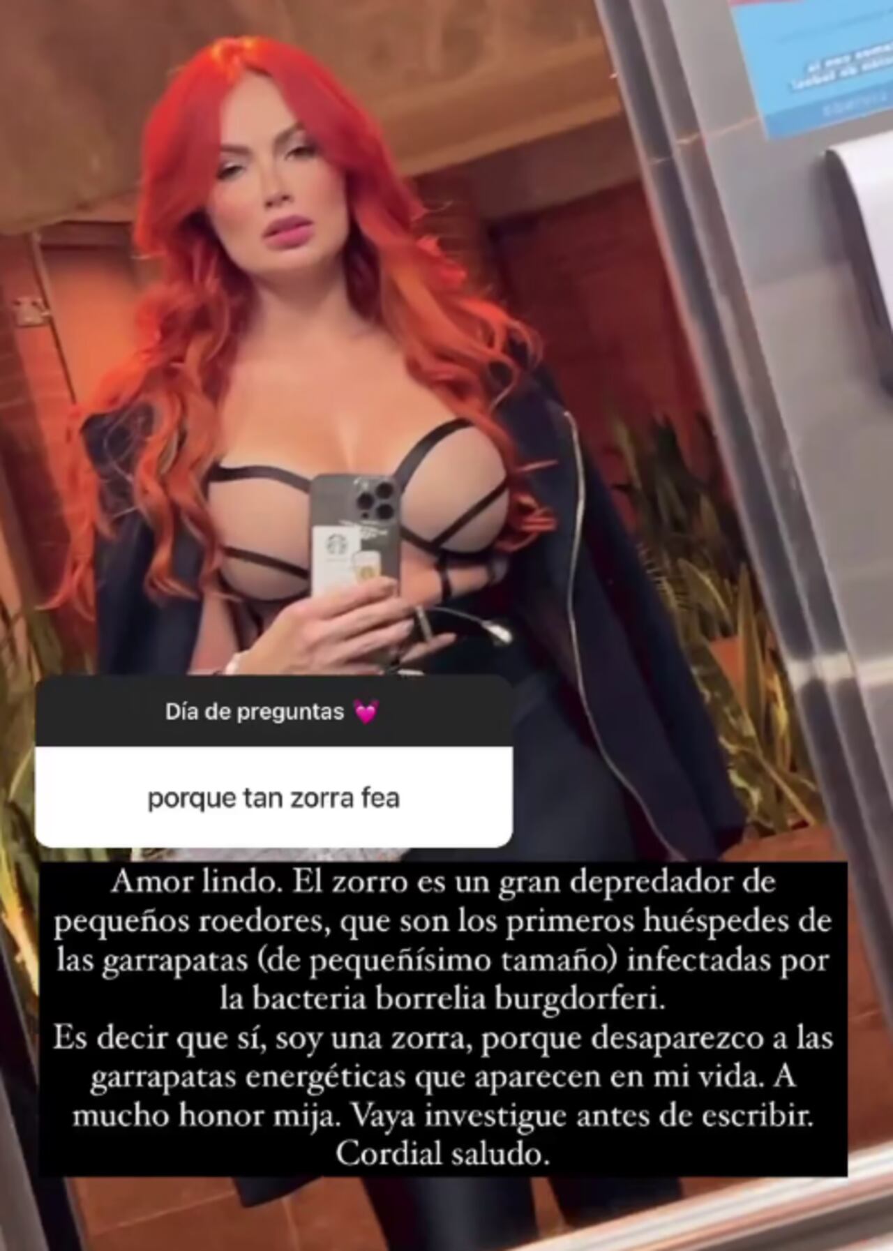 Foto: Instagram @sara_uribe