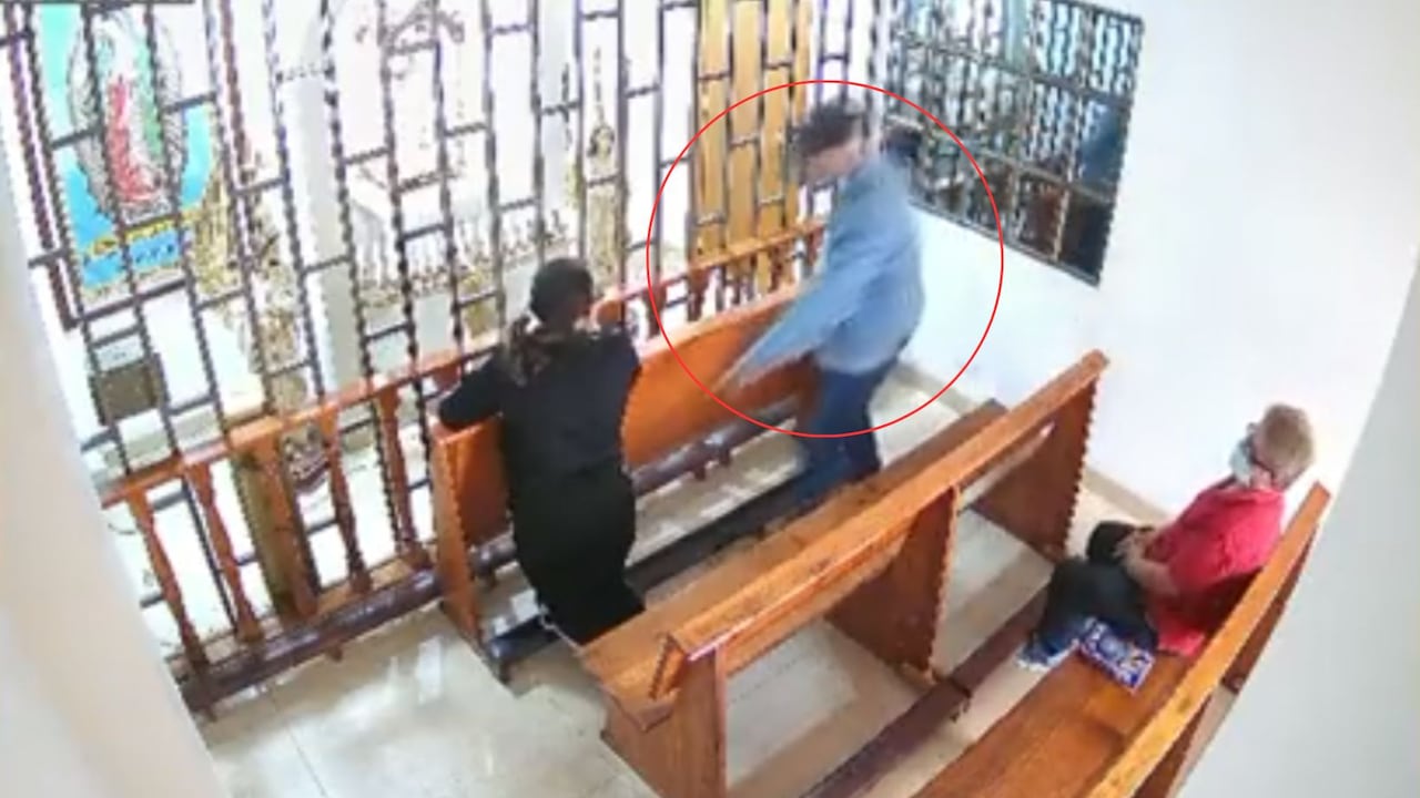 "Llega con cuchillo": ladrón tiene azotada a iglesia, ya se le volvió costumbre robar